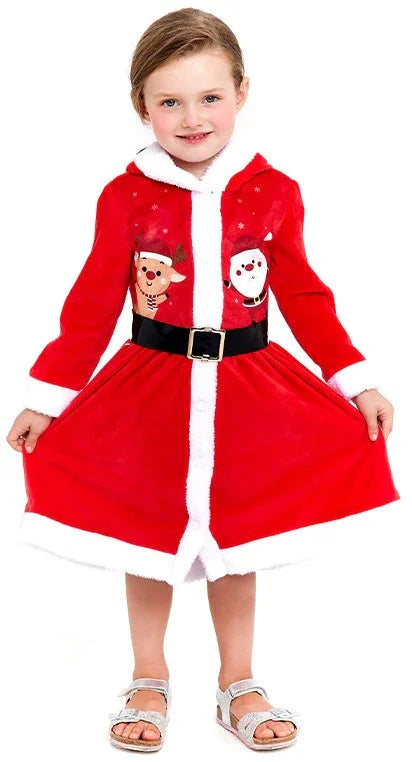 Disfraz de Mamá Noel Infantil Mamá Noel Partilandia